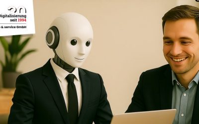 Zusammenarbeit mit KI-Robotern