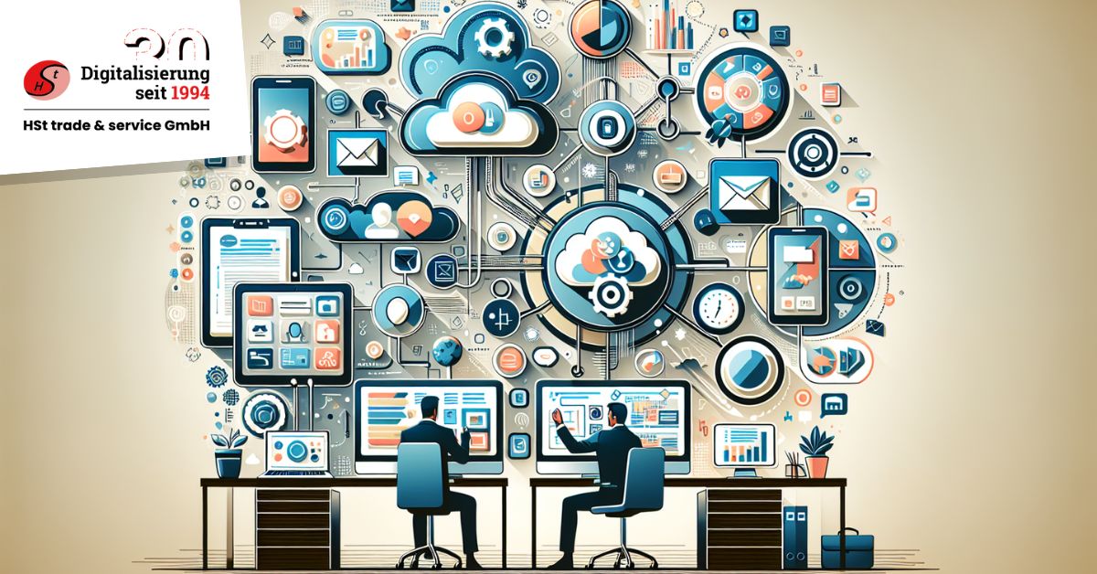Zu sehen ist ein Bild von HSt_Digitaler_Arbeitsplatz__Tools,_Unternehmen_with_logo