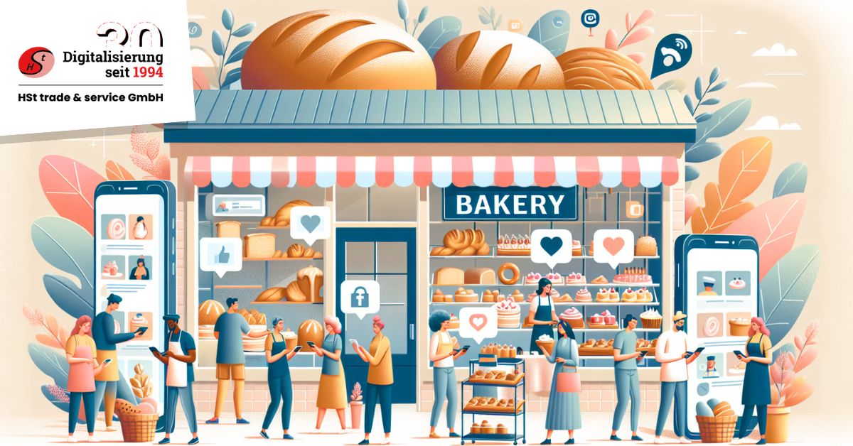Social Media Marketing Digitalisierung Bäckerei