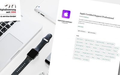 Profi-Support für die Apple-Welt: Unser Prokurist ist Apple Certified Support Professional (ACSP)