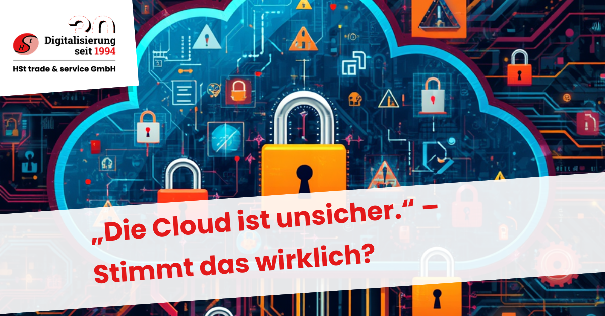 Die Cloud ist sicher.